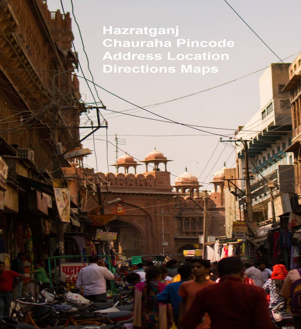 Hazratganj Chauraha Pincode Address Location Directions Maps